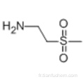 2-aminoéthylméthylsulfone CAS 49773-20-8